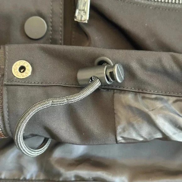 Good American | Black Hooded Volume Jacket, New Without Tags - Picture 8 of 12